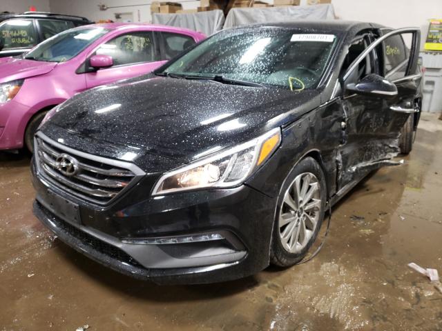 Photo 1 VIN: 5NPE34AF2FH075270 - HYUNDAI SONATA SPO 