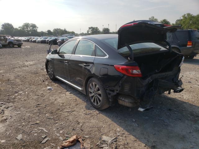 Photo 2 VIN: 5NPE34AF2FH078346 - HYUNDAI SONATA SPO 