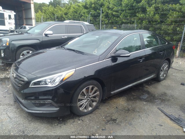 Photo 1 VIN: 5NPE34AF2FH082901 - HYUNDAI SONATA 