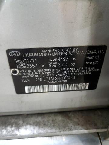 Photo 11 VIN: 5NPE34AF2FH083143 - HYUNDAI SONATA SPO 