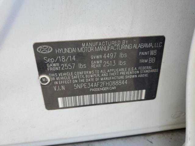 Photo 11 VIN: 5NPE34AF2FH088844 - HYUNDAI SONATA 