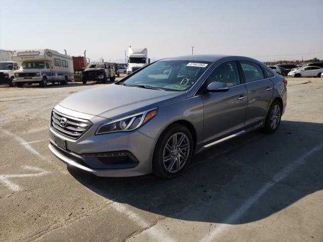 Photo 1 VIN: 5NPE34AF2FH090447 - HYUNDAI SONATA SPO 