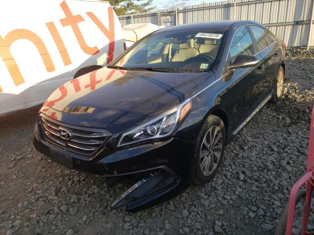 Photo 1 VIN: 5NPE34AF2FH091789 - HYUNDAI SONATA SPO 