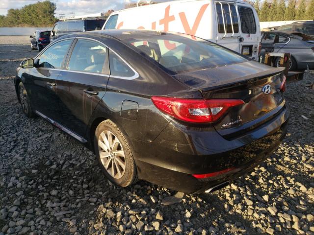 Photo 2 VIN: 5NPE34AF2FH091789 - HYUNDAI SONATA SPO 