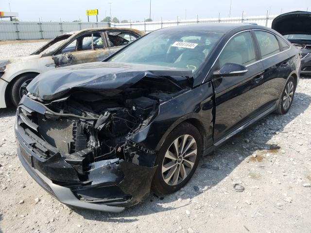 Photo 1 VIN: 5NPE34AF2FH094921 - HYUNDAI SONATA SPO 