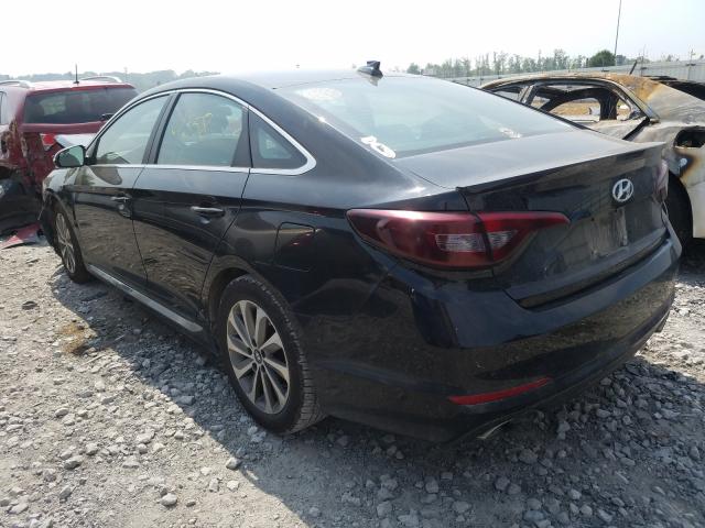 Photo 2 VIN: 5NPE34AF2FH094921 - HYUNDAI SONATA SPO 