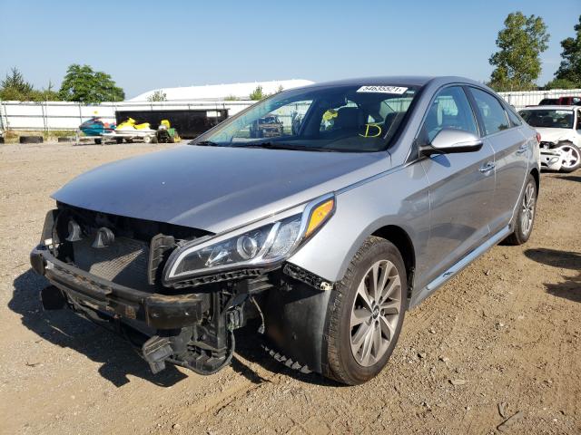 Photo 1 VIN: 5NPE34AF2FH103049 - HYUNDAI SONATA SPO 