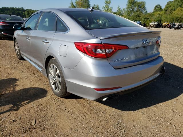 Photo 2 VIN: 5NPE34AF2FH103049 - HYUNDAI SONATA SPO 