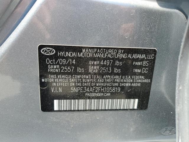 Photo 12 VIN: 5NPE34AF2FH105819 - HYUNDAI SONATA SPO 