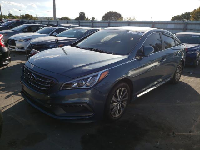 Photo 1 VIN: 5NPE34AF2FH107411 - HYUNDAI SONATA 