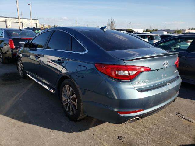 Photo 2 VIN: 5NPE34AF2FH107411 - HYUNDAI SONATA 