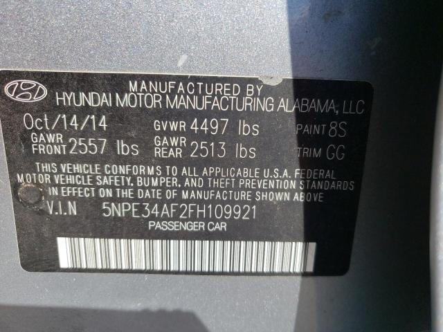 Photo 12 VIN: 5NPE34AF2FH109921 - HYUNDAI SONATA SPO 