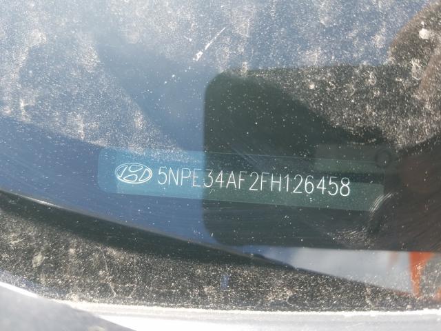 Photo 9 VIN: 5NPE34AF2FH126458 - HYUNDAI SONATA 