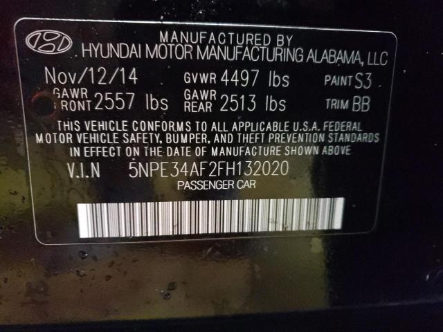 Photo 11 VIN: 5NPE34AF2FH132020 - HYUNDAI SONATA 