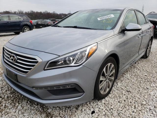 Photo 1 VIN: 5NPE34AF2FH140070 - HYUNDAI SONATA SPO 