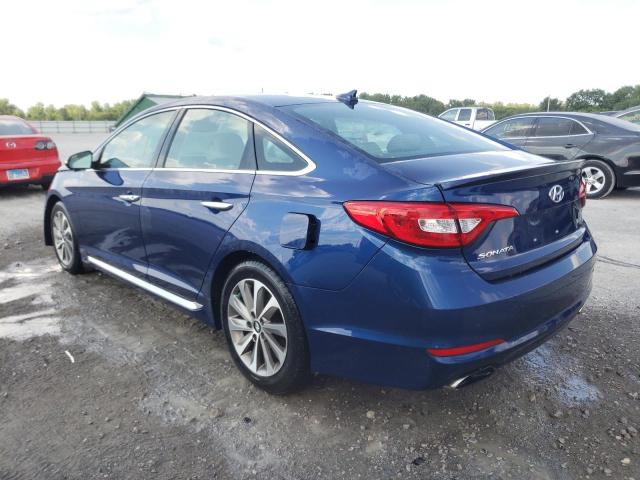 Photo 2 VIN: 5NPE34AF2FH143390 - HYUNDAI SONATA SPO 