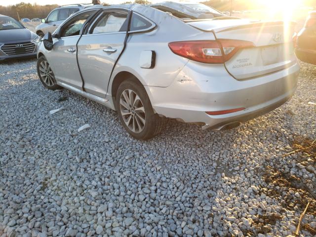 Photo 2 VIN: 5NPE34AF2FH156401 - HYUNDAI SONATA SPO 