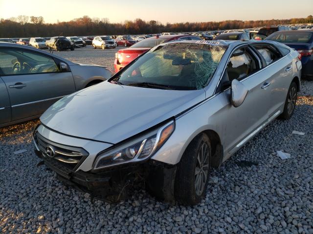 Photo 8 VIN: 5NPE34AF2FH156401 - HYUNDAI SONATA SPO 