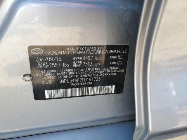 Photo 11 VIN: 5NPE34AF2FH164725 - HYUNDAI SONATA SPO 