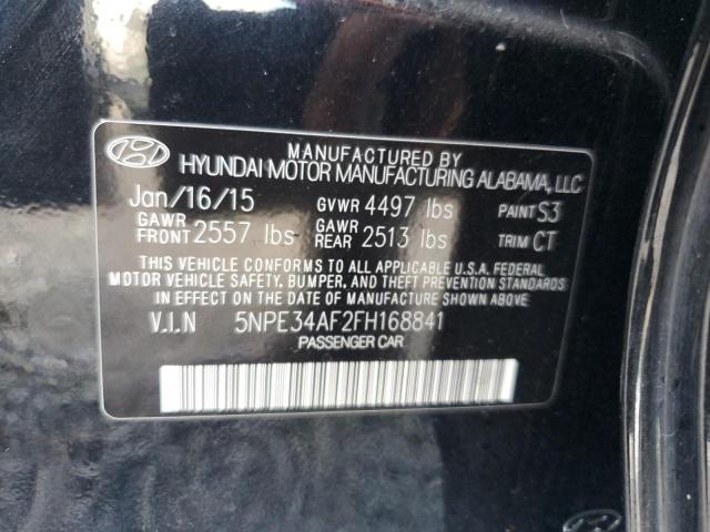 Photo 12 VIN: 5NPE34AF2FH168841 - HYUNDAI SONATA SPO 