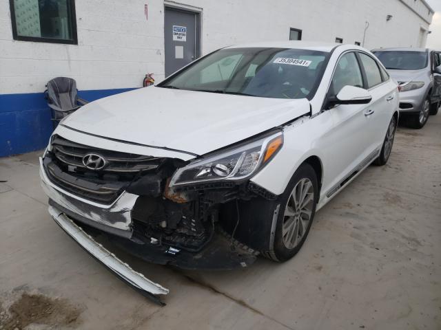 Photo 1 VIN: 5NPE34AF2FH203409 - HYUNDAI SONATA 