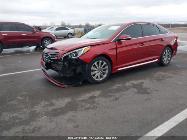 Photo 1 VIN: 5NPE34AF2FH213857 - HYUNDAI SONATA 