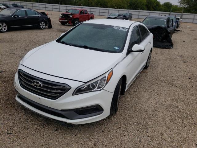 Photo 1 VIN: 5NPE34AF2FH215222 - HYUNDAI SONATA SPO 