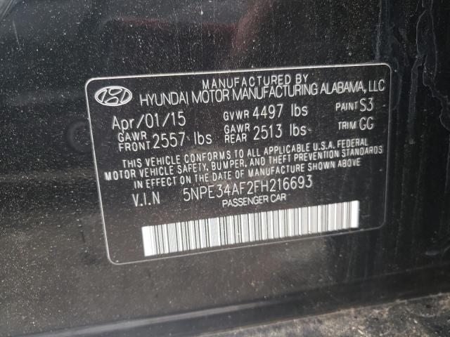 Photo 11 VIN: 5NPE34AF2FH216693 - HYUNDAI SONATA SPO 