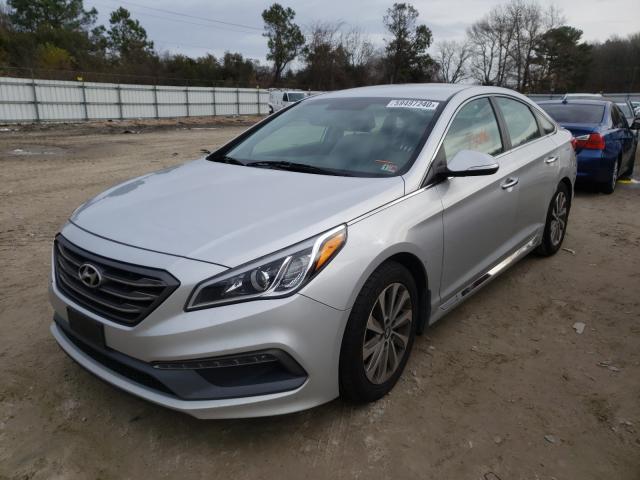 Photo 1 VIN: 5NPE34AF2FH217309 - HYUNDAI SONATA SPO 