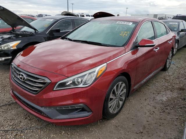 Photo 1 VIN: 5NPE34AF2FH225121 - HYUNDAI SONATA SPO 