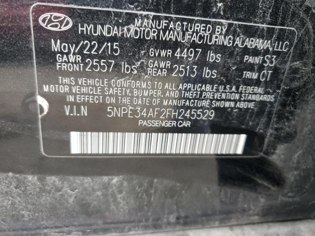 Photo 11 VIN: 5NPE34AF2FH245529 - HYUNDAI SONATA 