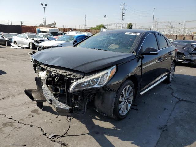 Photo 1 VIN: 5NPE34AF2FH250133 - HYUNDAI SONATA SPO 