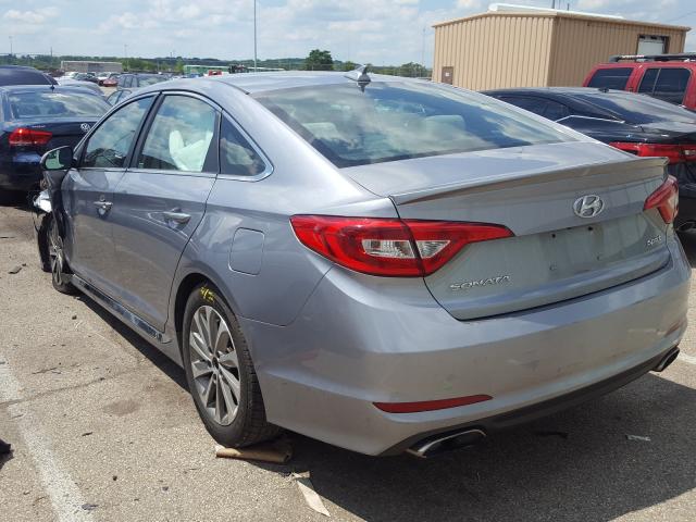 Photo 2 VIN: 5NPE34AF2FH252481 - HYUNDAI SONATA SPO 