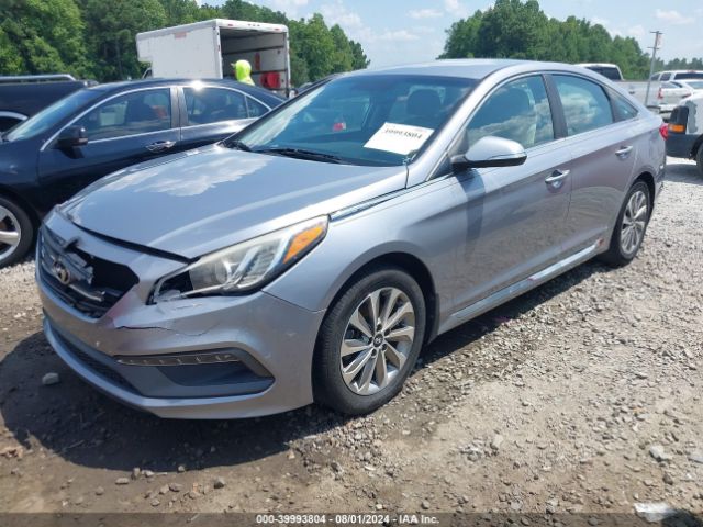 Photo 1 VIN: 5NPE34AF2GH263787 - HYUNDAI SONATA 