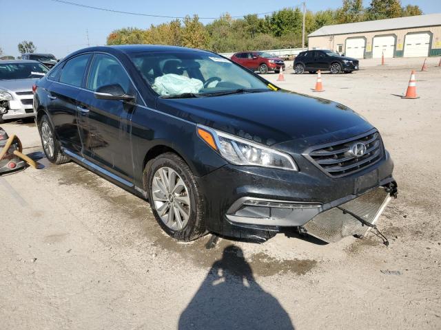 Photo 3 VIN: 5NPE34AF2GH283103 - HYUNDAI SONATA SPO 