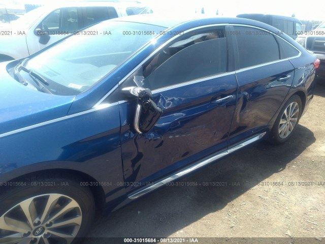 Photo 5 VIN: 5NPE34AF2GH284557 - HYUNDAI SONATA 