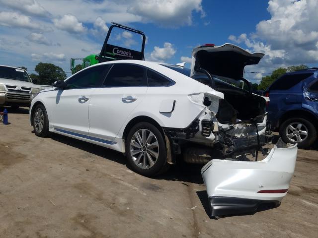 Photo 2 VIN: 5NPE34AF2GH288575 - HYUNDAI SONATA 