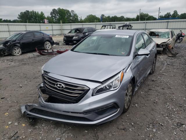 Photo 1 VIN: 5NPE34AF2GH300000 - HYUNDAI SONATA 