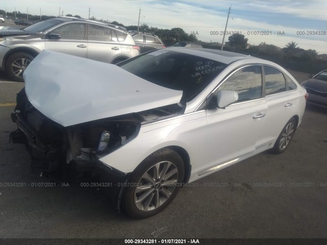 Photo 1 VIN: 5NPE34AF2GH303009 - HYUNDAI SONATA 