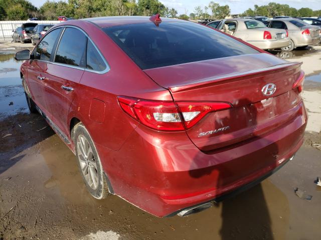 Photo 2 VIN: 5NPE34AF2GH305245 - HYUNDAI SONATA SPO 