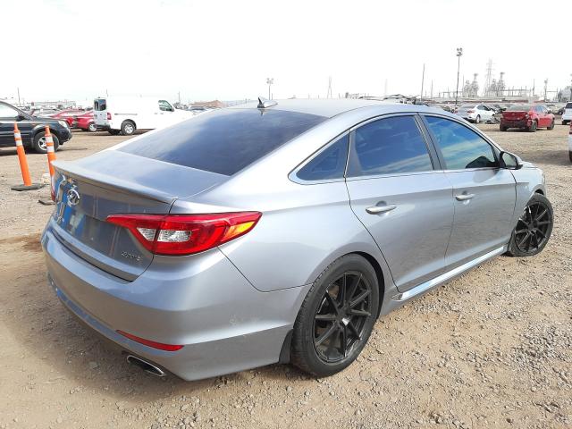 Photo 3 VIN: 5NPE34AF2GH307058 - HYUNDAI SONATA SPO 