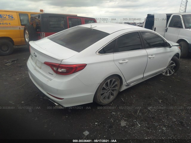 Photo 3 VIN: 5NPE34AF2GH310252 - HYUNDAI SONATA 