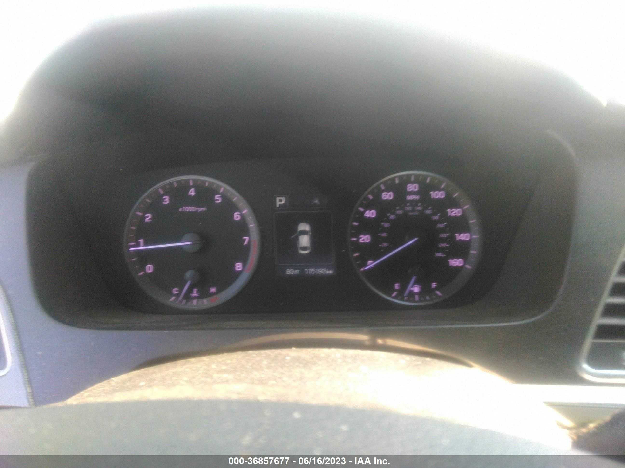 Photo 6 VIN: 5NPE34AF2GH311286 - HYUNDAI SONATA 