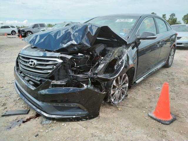 Photo 1 VIN: 5NPE34AF2GH314124 - HYUNDAI SONATA SPO 