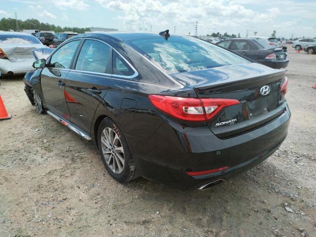 Photo 2 VIN: 5NPE34AF2GH314124 - HYUNDAI SONATA SPO 