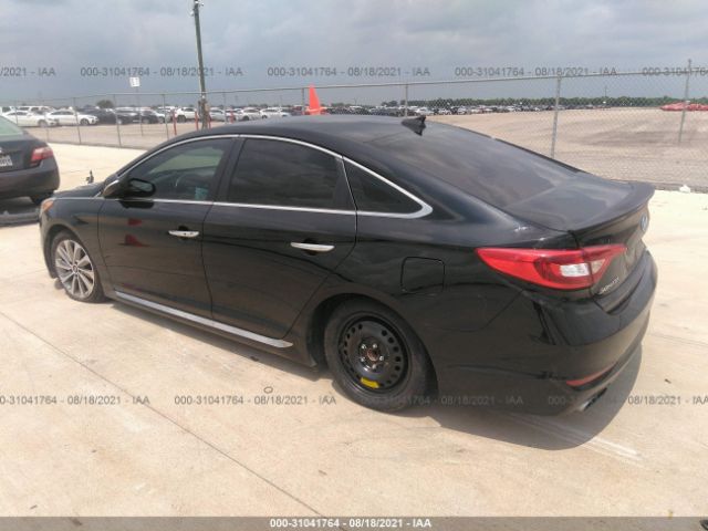 Photo 2 VIN: 5NPE34AF2GH318786 - HYUNDAI SONATA 