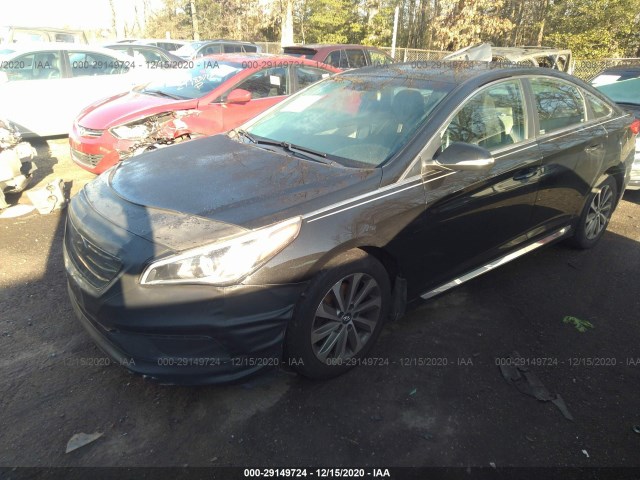 Photo 1 VIN: 5NPE34AF2GH319033 - HYUNDAI SONATA 