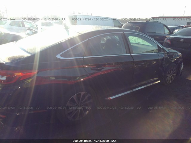 Photo 3 VIN: 5NPE34AF2GH319033 - HYUNDAI SONATA 