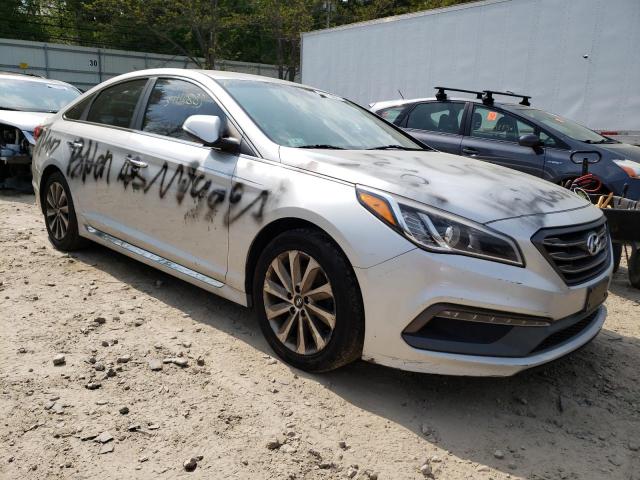 Photo 3 VIN: 5NPE34AF2GH327973 - HYUNDAI SONATA SPO 