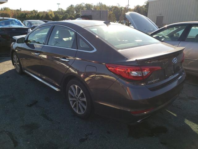 Photo 2 VIN: 5NPE34AF2GH328928 - HYUNDAI SONATA SPO 